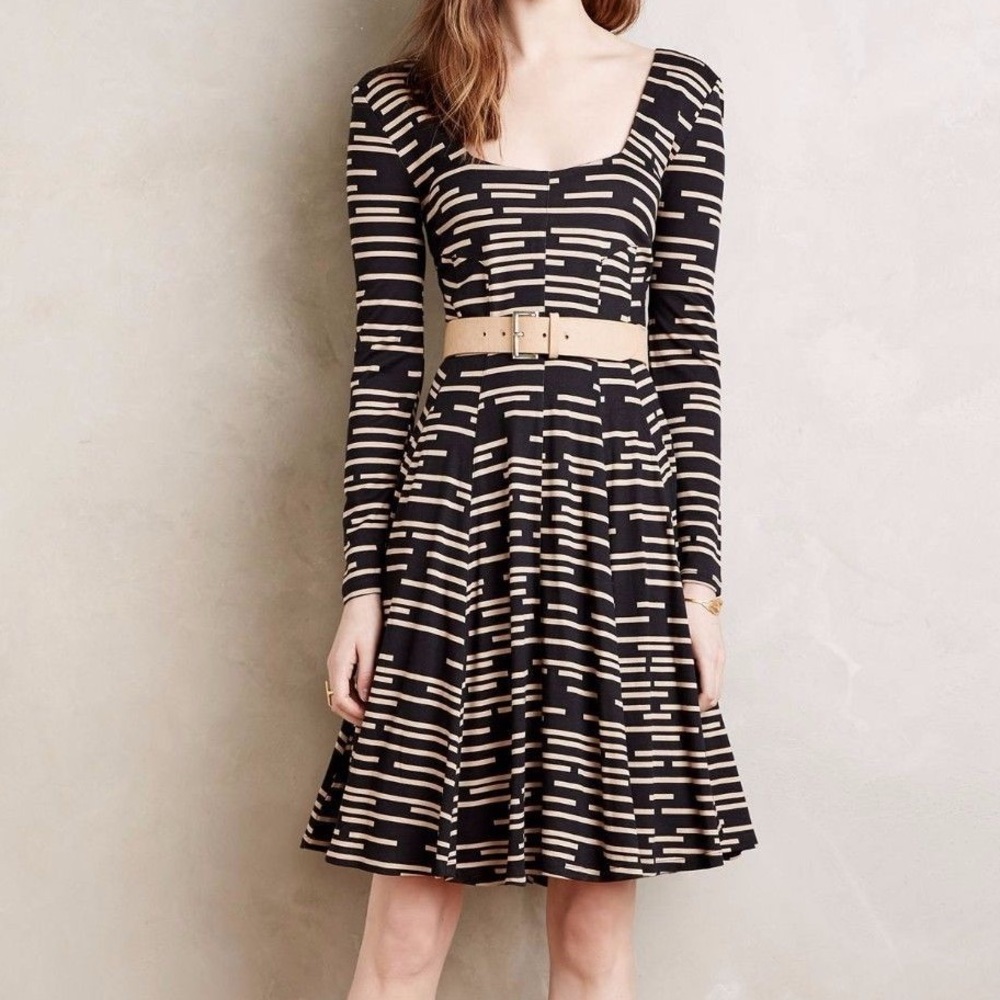HD in Paris Anthropologie Saraid Long Sleeve Dress